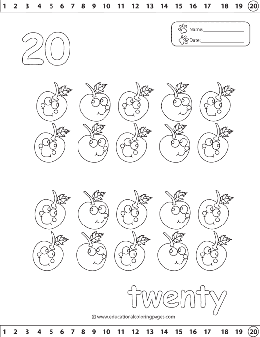 Number Coloring Page 33 Cool Coloring Page