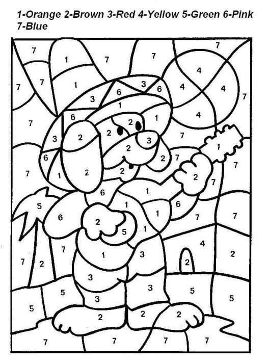 Number Coloring Page 39 Cool Coloring Page