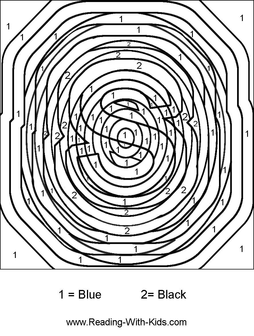 Number Coloring Page 59 Cool Coloring Page