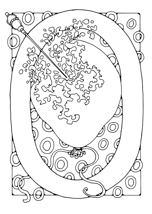 Number Zero 15 For Kids Coloring Page