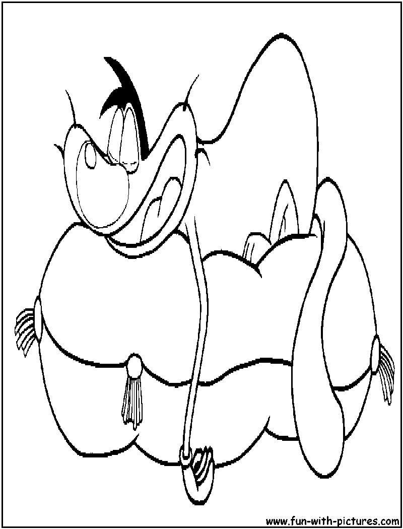 Cool Oggy And The Cockroaches 23 Coloring Page