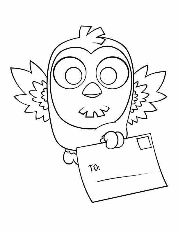 Owl 11 For Kids Coloring Page
