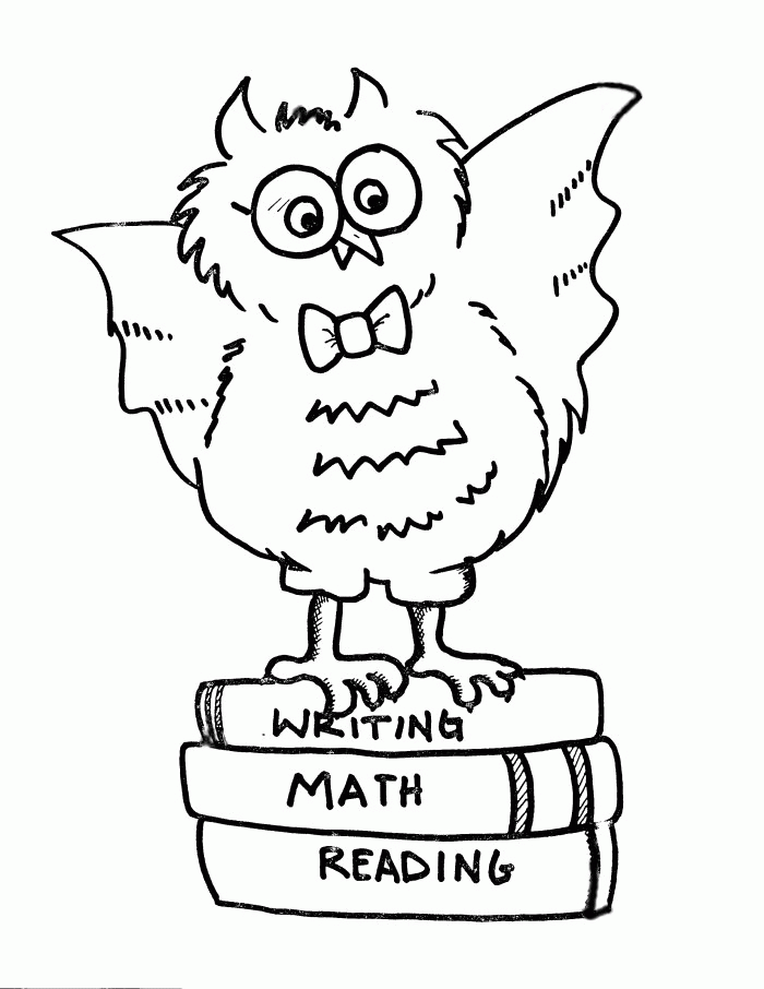 Owl 12 Cool Coloring Page