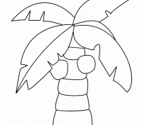 Palm Tree 14 For Kids