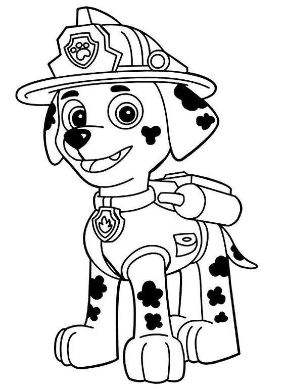 Cool Paw Patrol 24 Coloring Page
