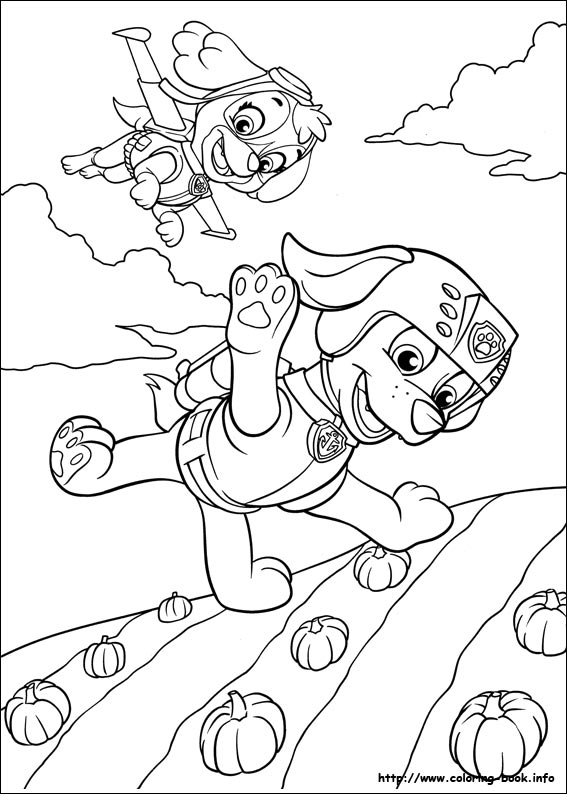 Paw Patrol 29 Cool Coloring Page