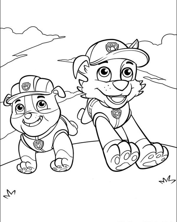 Paw Patrol 31 Cool Coloring Page