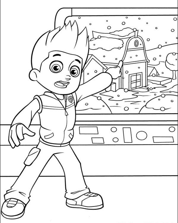 Paw Patrol 35 Cool Coloring Page