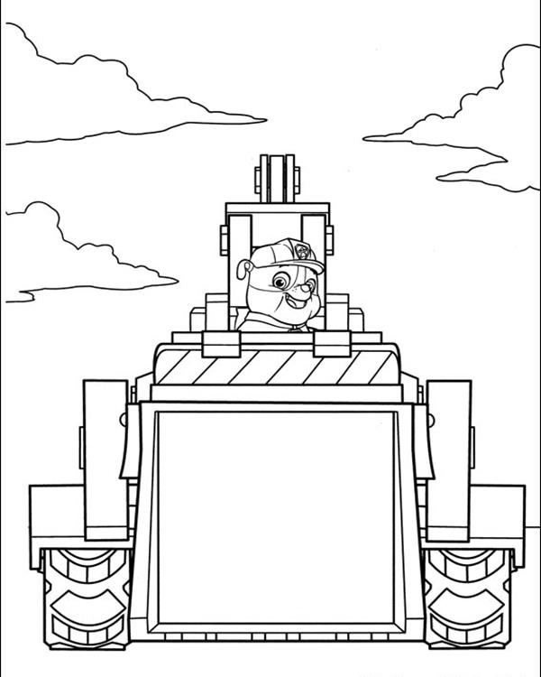 Paw Patrol 43 Cool Coloring Page