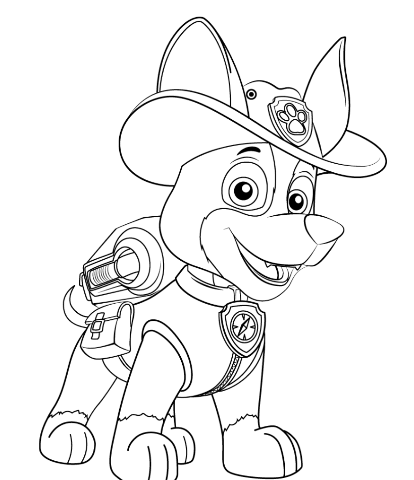 Paw Patrol 53 Cool Coloring Page
