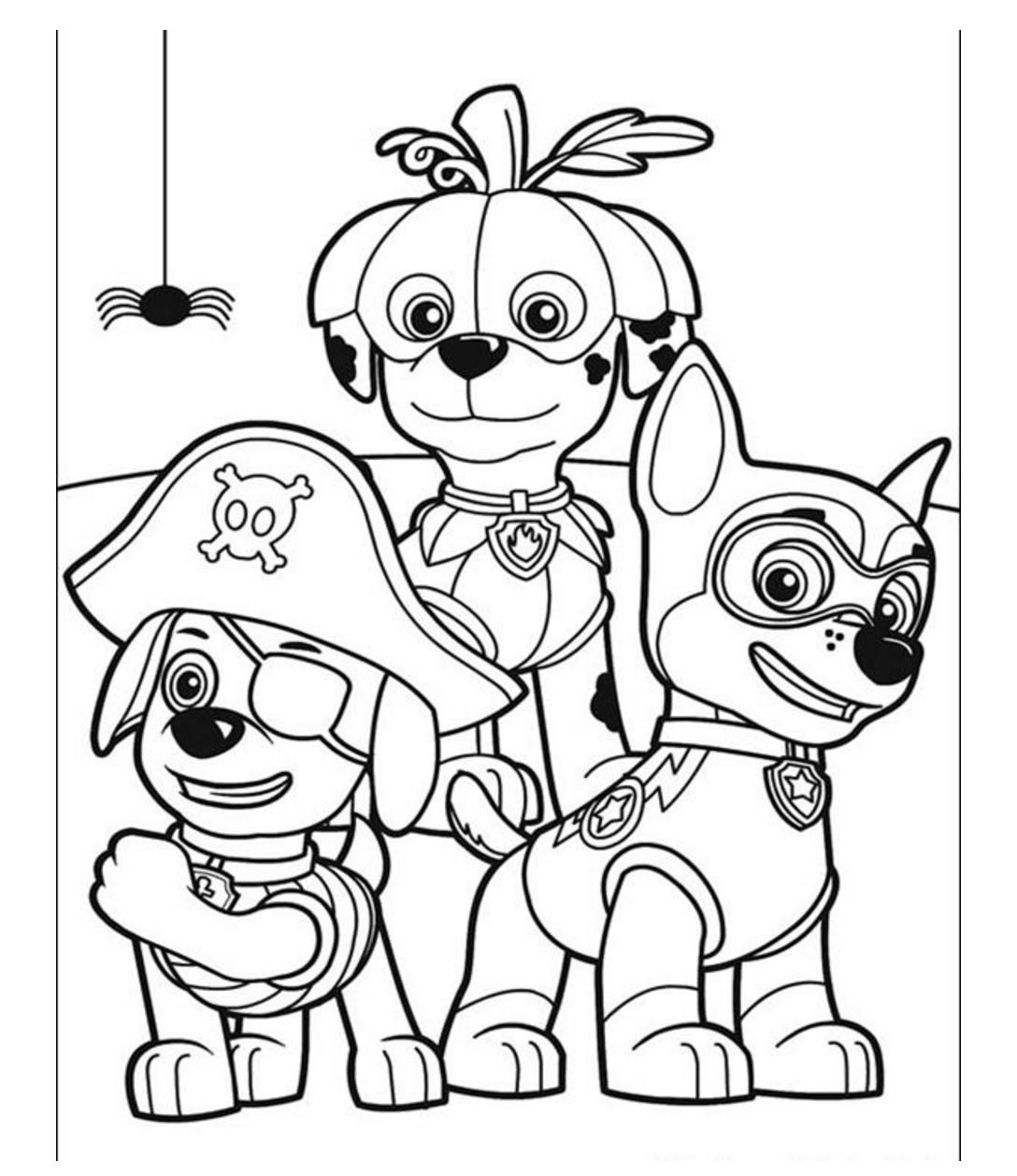Paw Patrol 61 Cool Coloring Page
