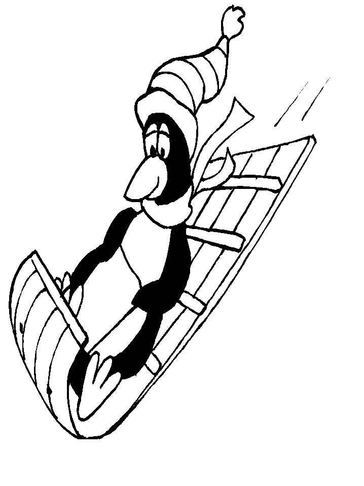 Penguin 20 Cool Coloring Page