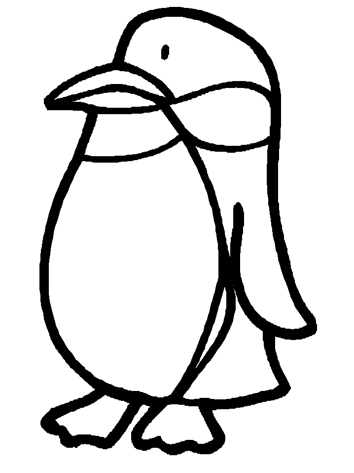 Penguin 25 Cool Coloring Page