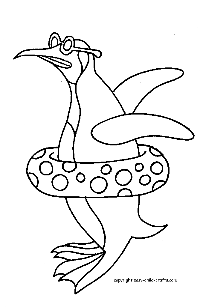Penguin 27 Cool Coloring Page