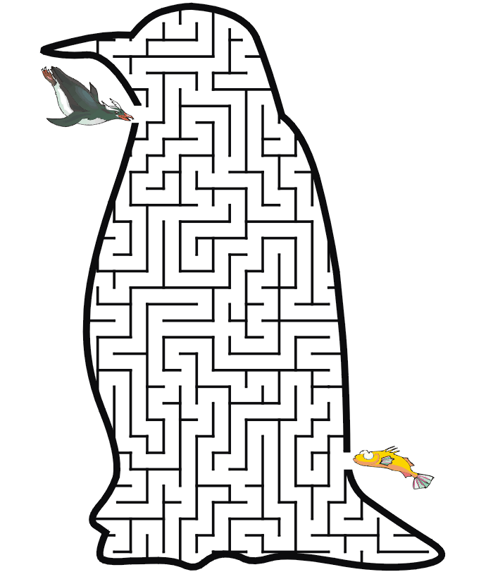 Penguin 31 Cool Coloring Page