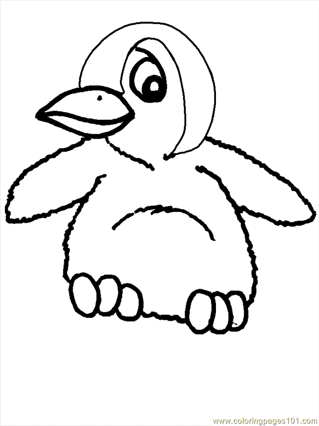 Penguin 8 Cool Coloring Page