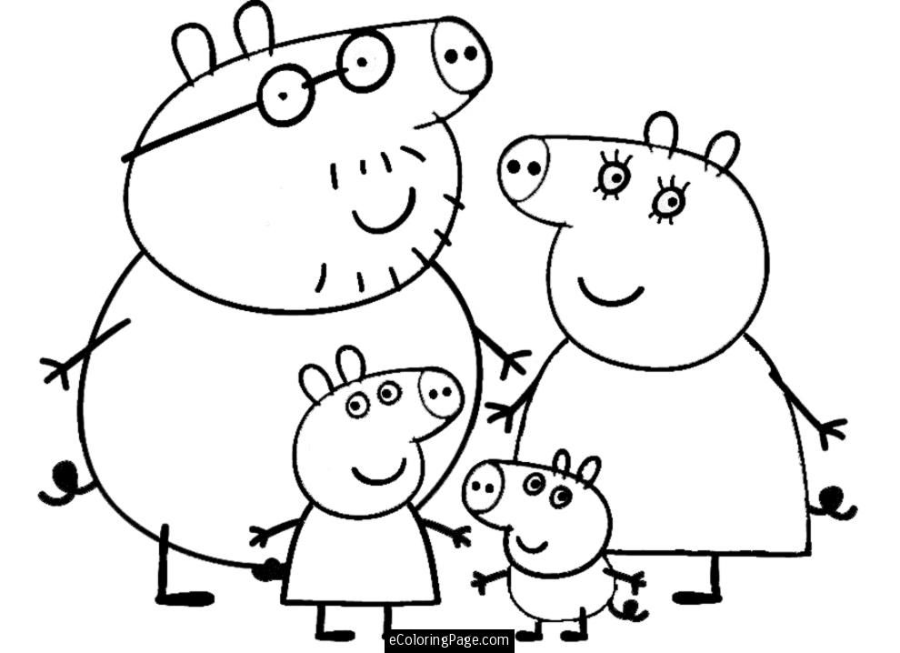 Cool Peppa Pig 37 Coloring Page
