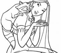 Cool Pocahontas 18 Coloring Page