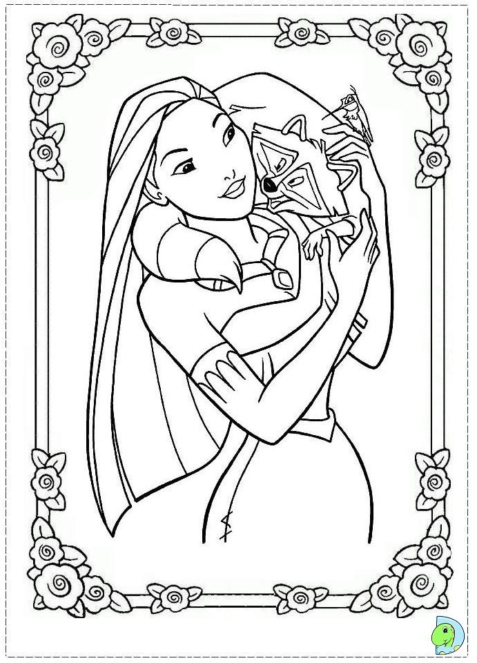 Pocahontas 11 Cool Coloring Page