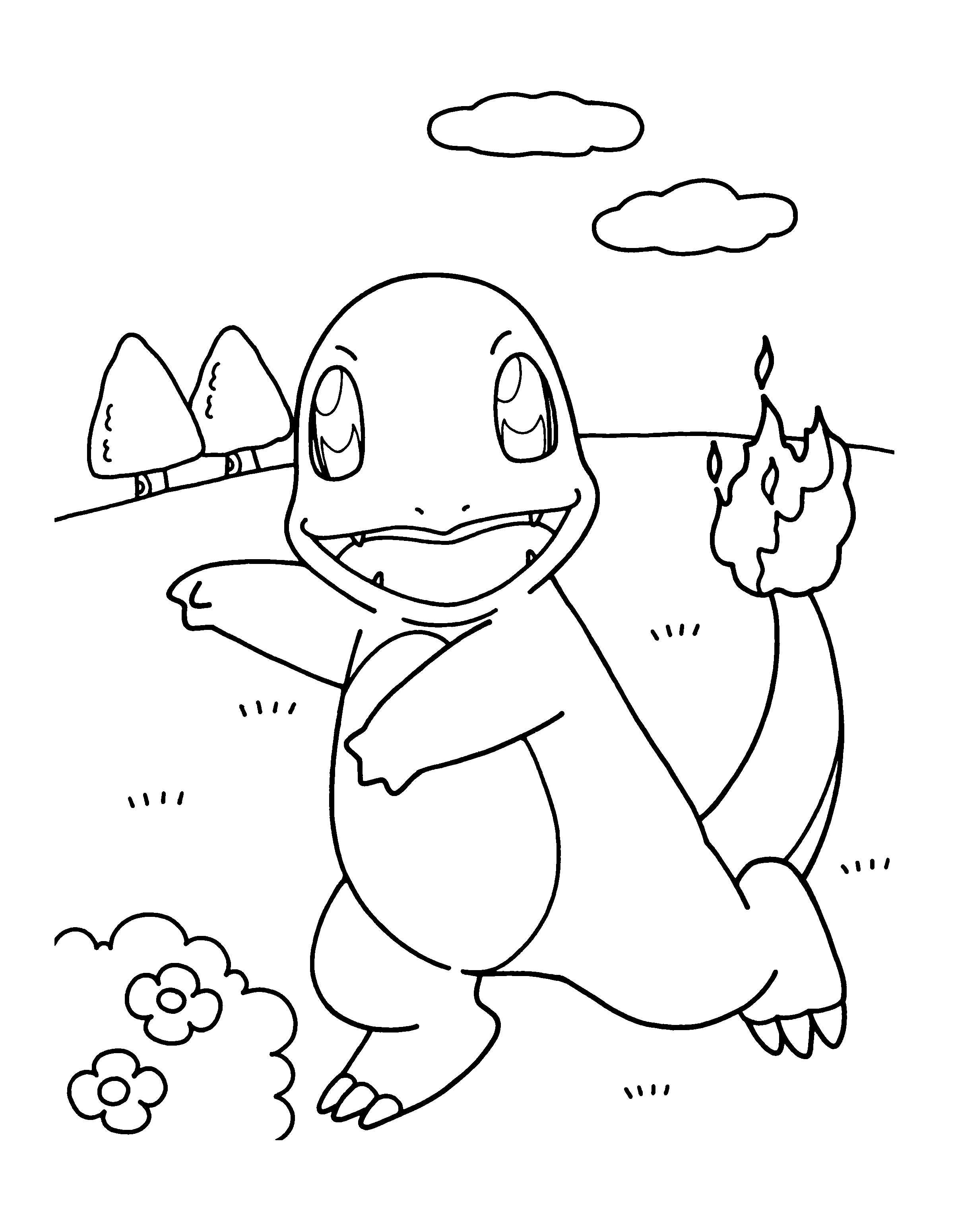 Pokemon 12 Cool Coloring Page
