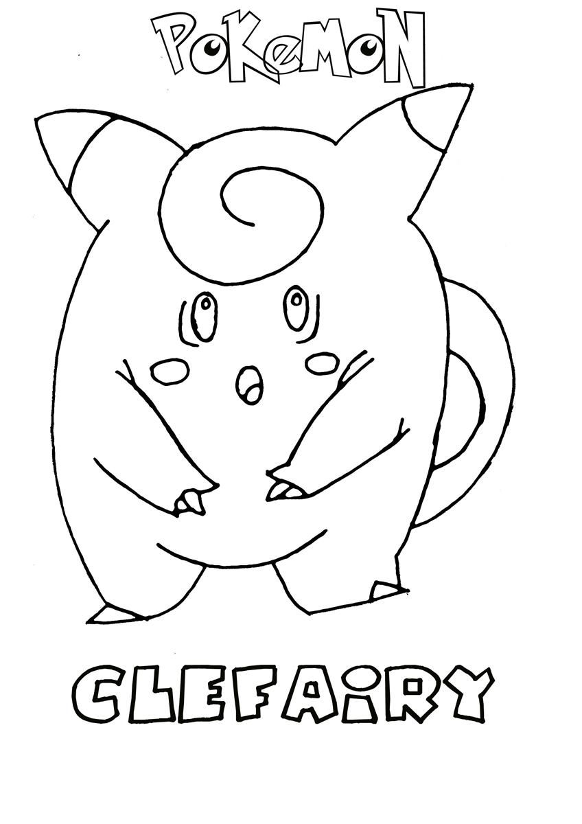 Pokemon 13 For Kids Coloring Page