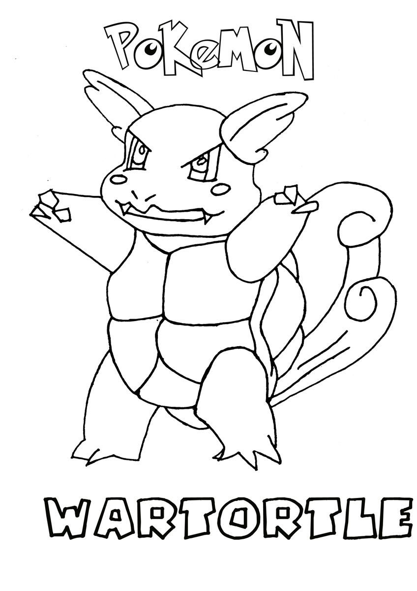 Cool Pokemon 19 Coloring Page