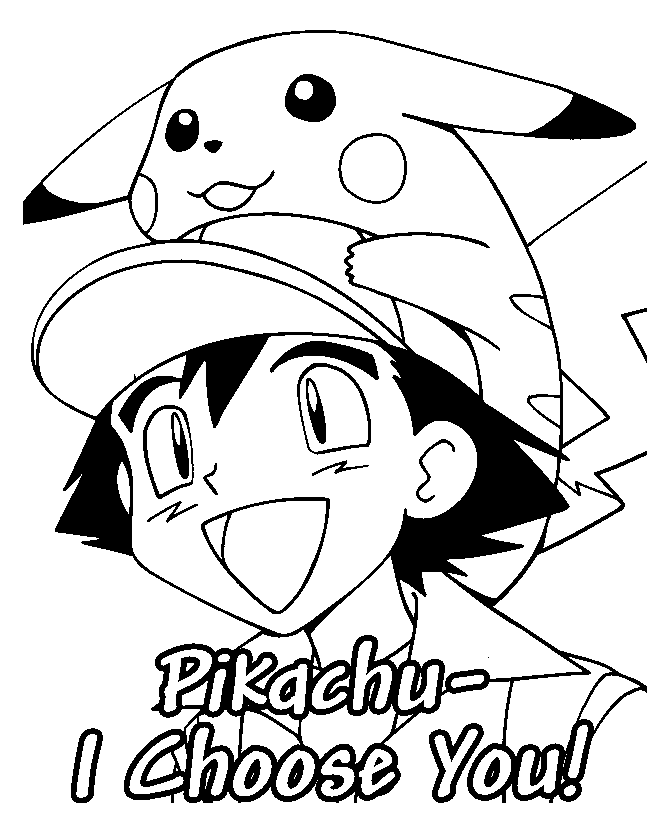 Pokemon 5 For Kids Coloring Page