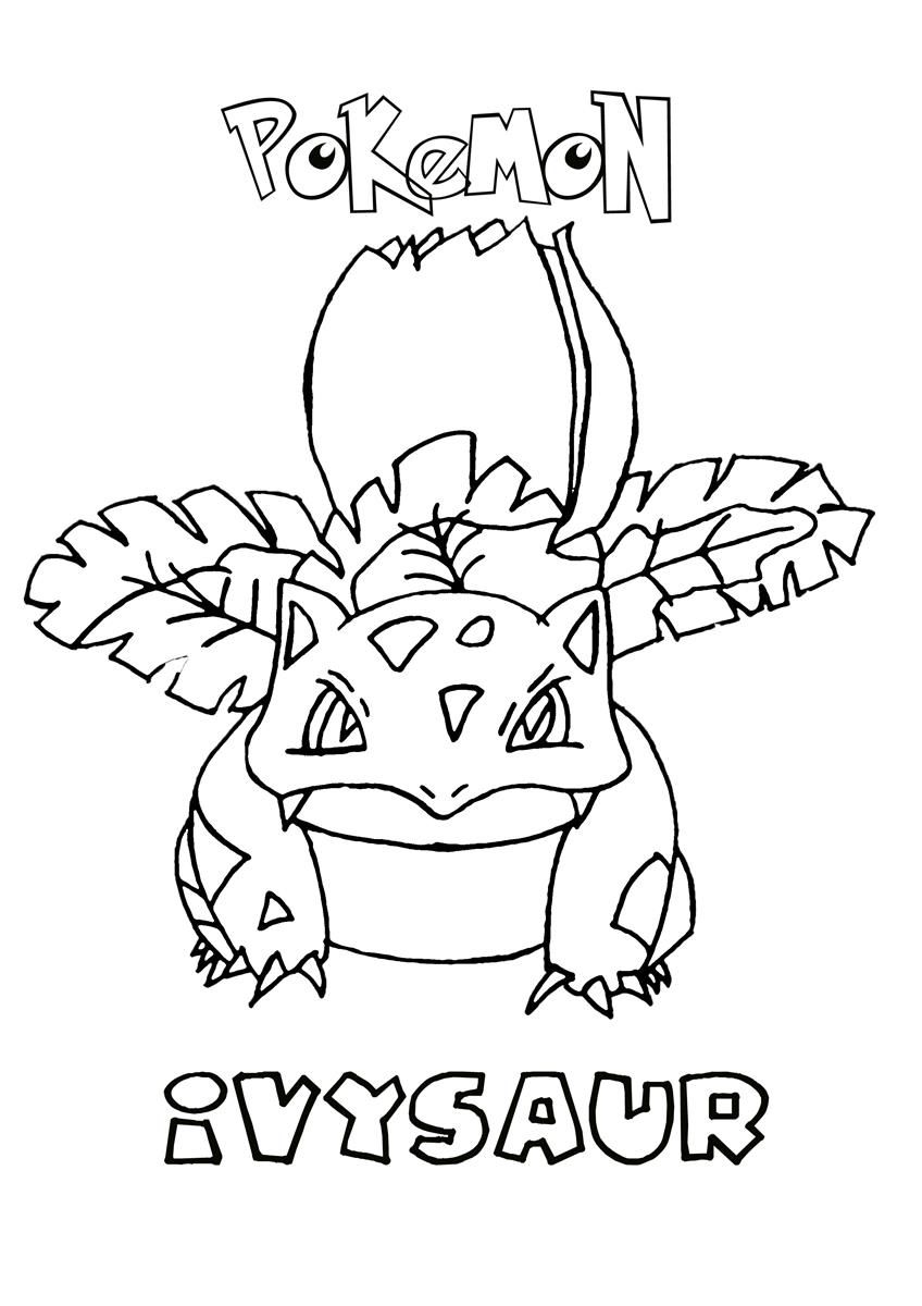 Pokemon 9 For Kids Coloring Page