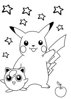 Pokemons 2 Cool Coloring Page