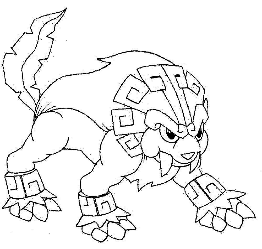 Pokemons 6 Cool Coloring Page