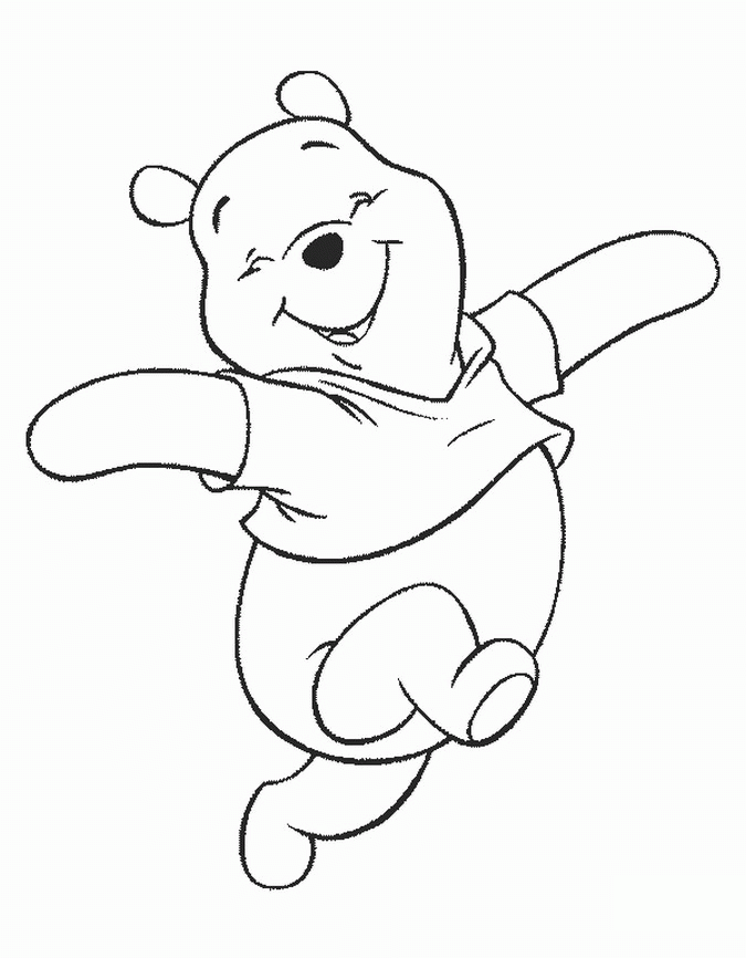 Pooh Bear And Friends 13 Cool Coloring Page
