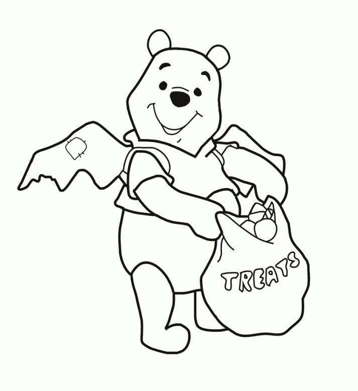 Pooh Bear And Friends 23 Cool Coloring Page