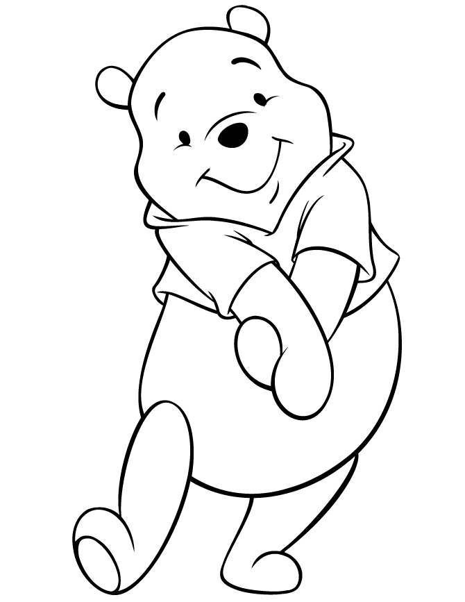 Pooh Bear And Friends 26 For Kids Coloring Page