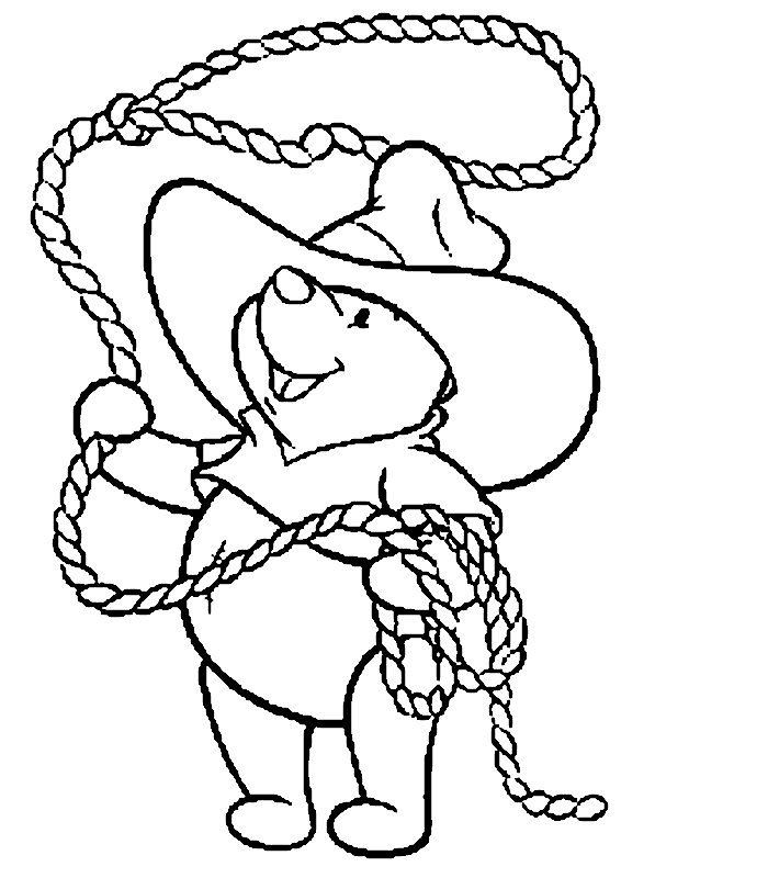 Pooh Bear And Friends 27 Cool Coloring Page