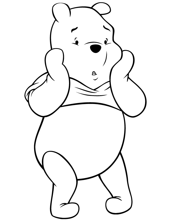 Cool Pooh Bear And Friends 32 Coloring Page