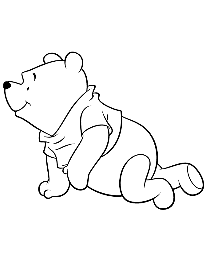 Pooh Bear And Friends 42 Cool Coloring Page