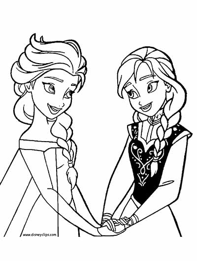 Princess Elsa 41 Cool Coloring Page