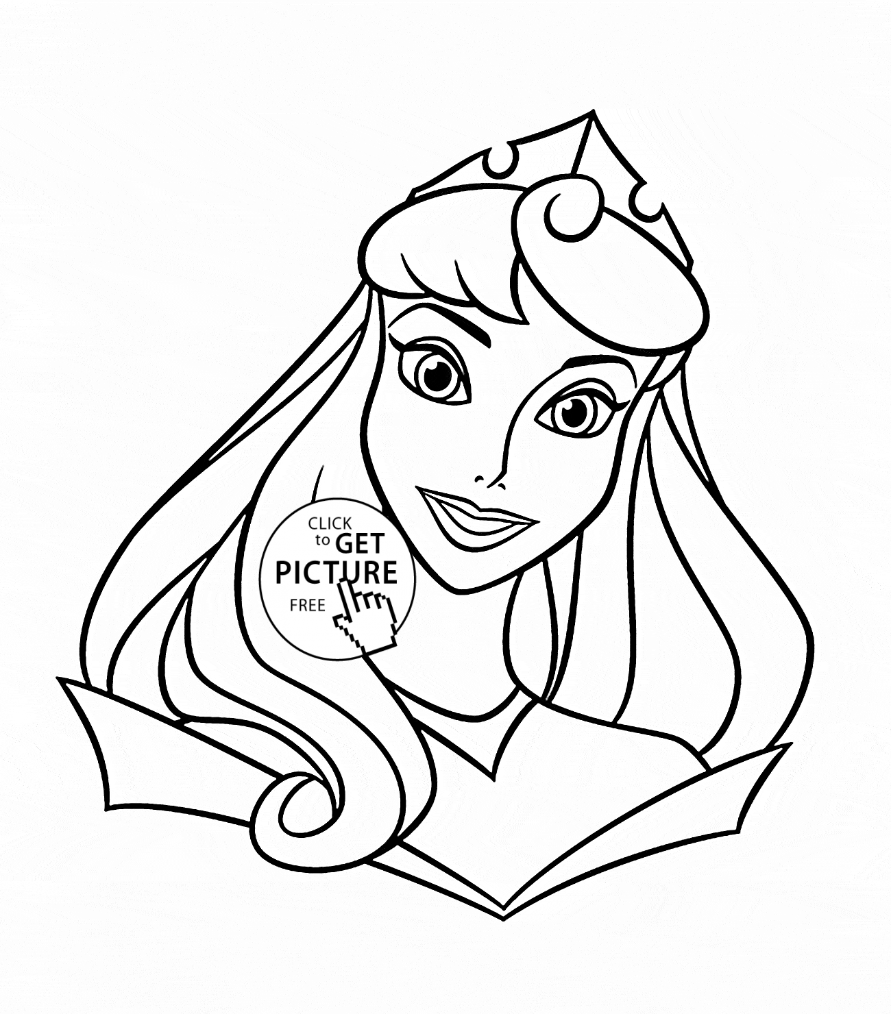 Princess Aurora 14 Cool Coloring Page