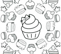 New Pusheen Cat In Cakes Cool