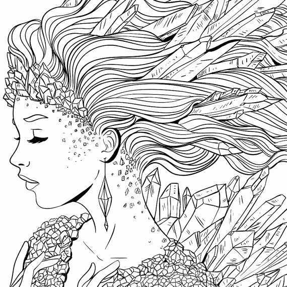 Realistic People 27 Cool Coloring Page