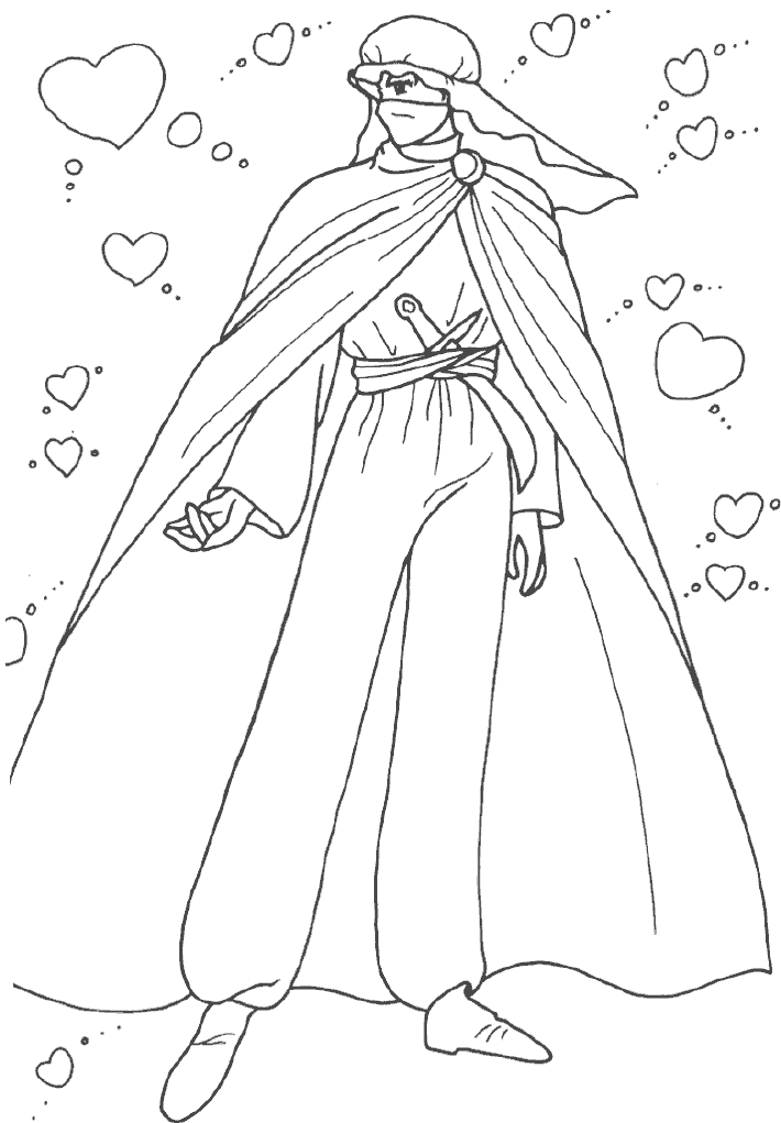 Cool Sailor Moon 10 Coloring Page