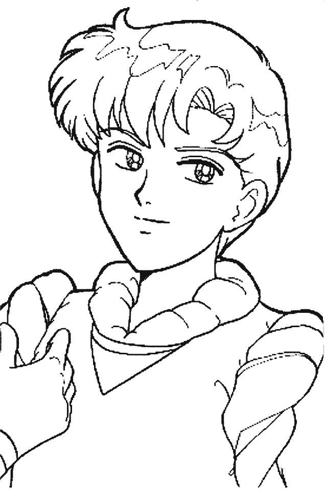 Sailor Moon 13 Cool Coloring Page