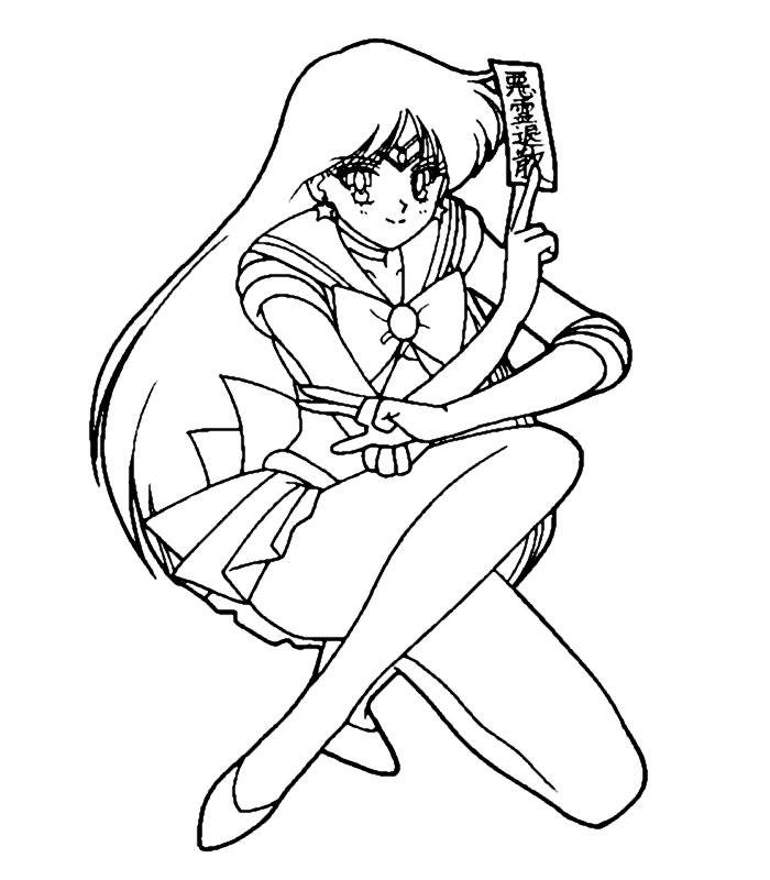 Sailor Moon 33 Cool Coloring Page