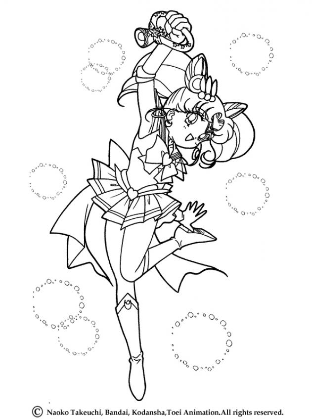 Sailor Moon 8 For Kids Coloring Page