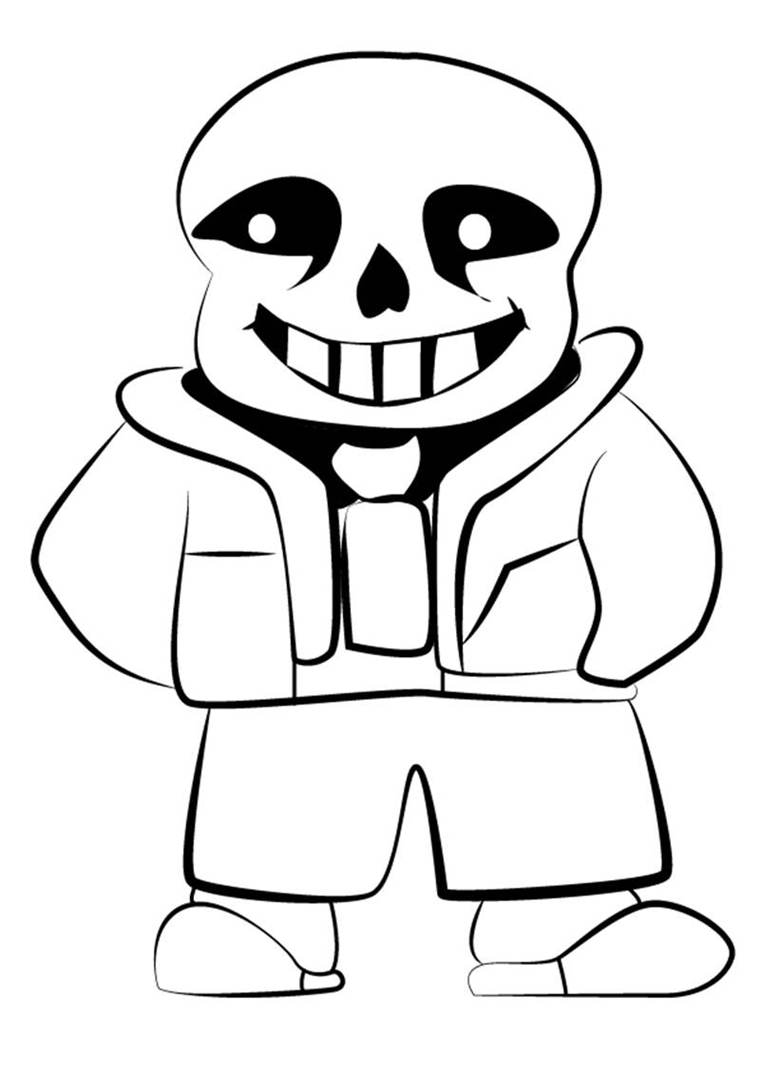 Sans 15 For Kids Coloring Page