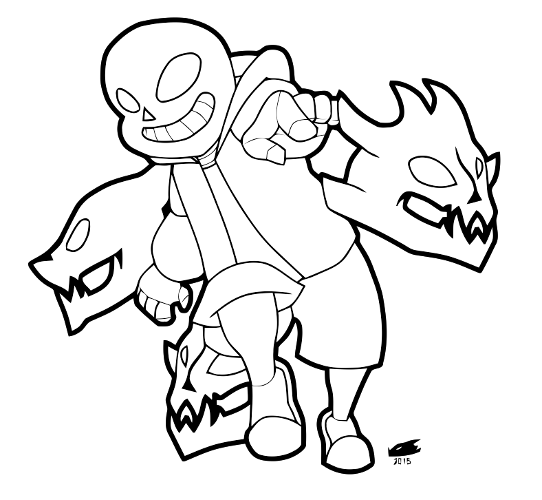Sans 31 For Kids Coloring Page
