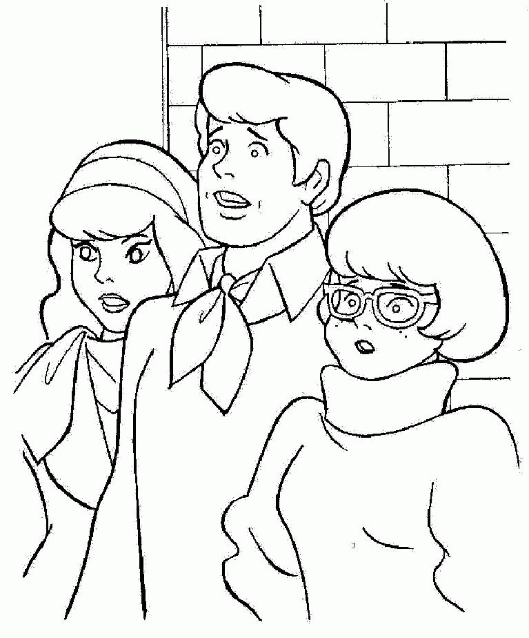Scooby Doo 2 Cool Coloring Page