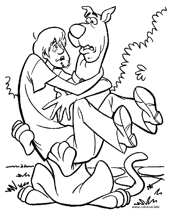 Scooby Doo 20 Cool Coloring Page