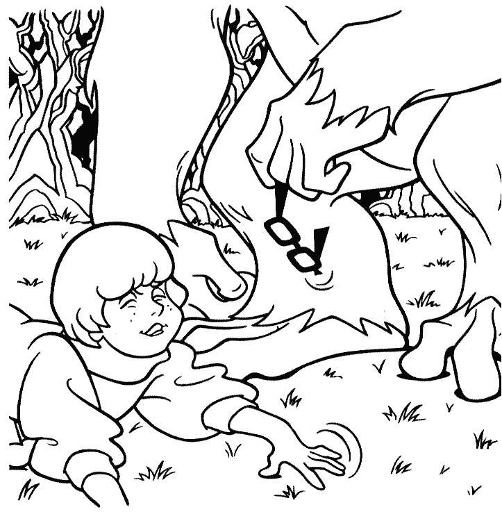 Scooby Doo 22 Cool Coloring Page