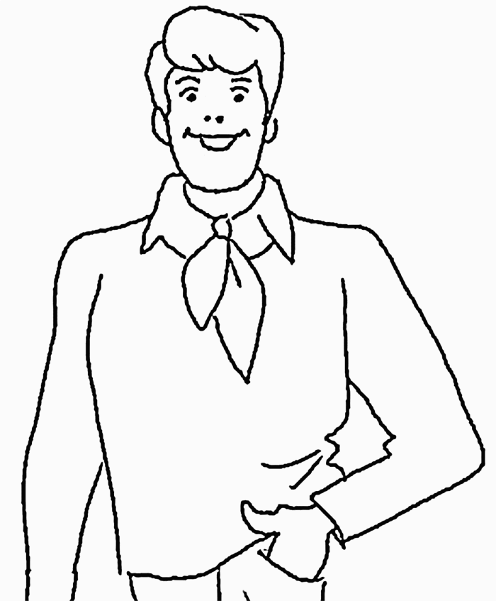 Scooby Doo 28 Cool Coloring Page